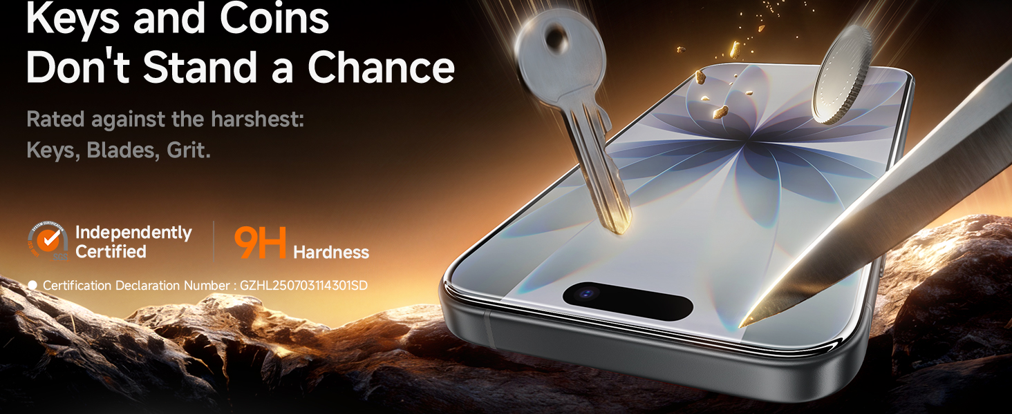 SMARTDEVIL HD Clear Screen Protector for iPhone 17