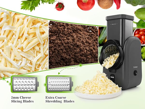 Electric Slicer Shredder for Cheese