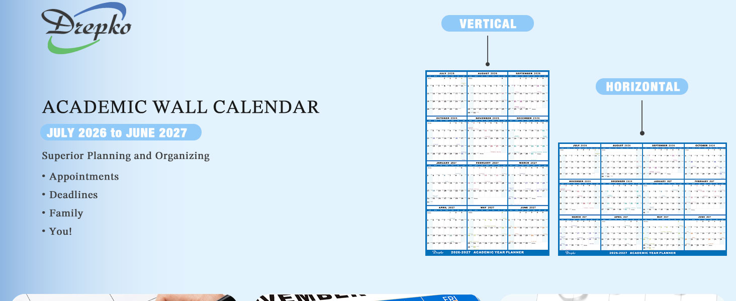 wall calendar 2026-2027