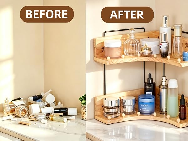 2-Tier Bathroom Countertop Organizer