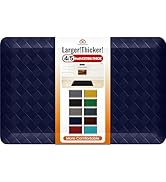 TranquilMoments 4/5 Inch Extra Thick Kitchen Mats for Floor,Non Slip Anti Fatigue Kitchen Rugs,Wa...