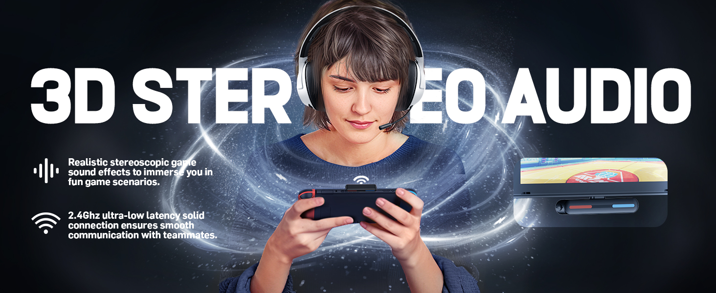 nintendo switch wireless headset