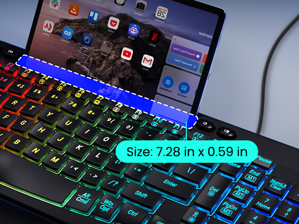 backlit ergonomic keyboard