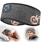 Voerou Sleep Headphones Bluetooth Headband for Women Men, Wireless Sleeping Headphones for Side S...