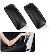 Figpade 2pcs Leather Arm Rest Cover for Car,Multi-Purpose Car Armrest Cushion for Car Door Armres...