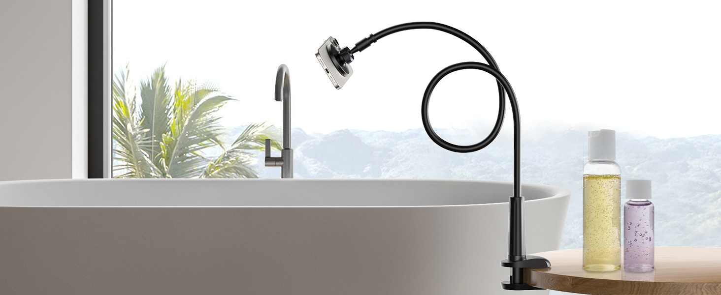 magnetic gooseneck phone holder