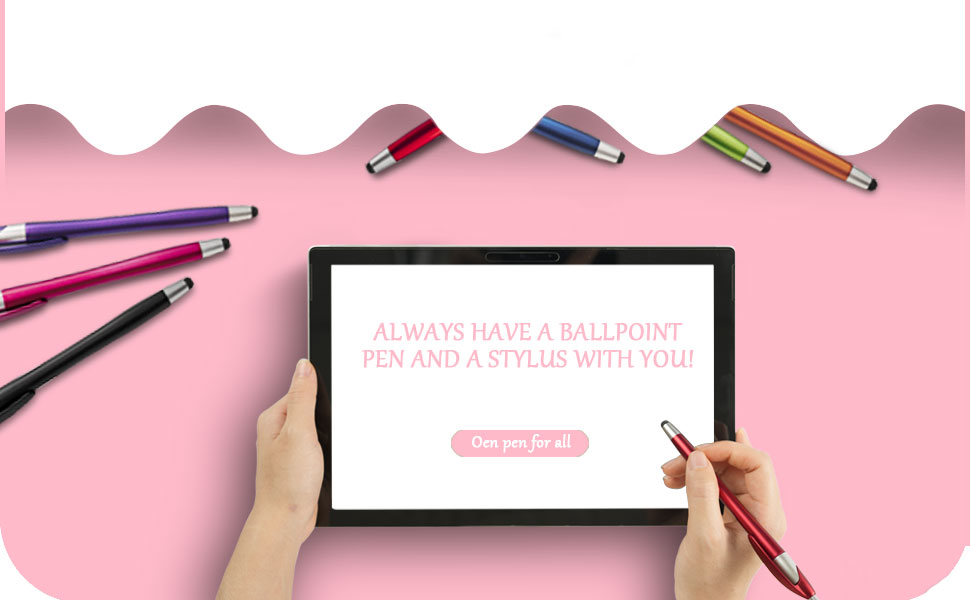  SKOLOO capacitive pen always has a pen and capacitive pen with you