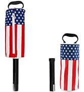 Golf Ball Retriever Shag Bag, Practice and Range Golf Ball Shagger, Detachable Collector and Port...