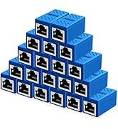 ZUZONG RJ45 Coupler in Line Coupler for Cat8/Cat7/Cat6/Cat6a/Cat5e/Cat5 Ethernet Cable Extender A...
