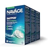 Navage Eucalyptus SaltPod Bundle: 3 Eucalyptus SaltPod Capsule 30-Packs (90 SaltPods)