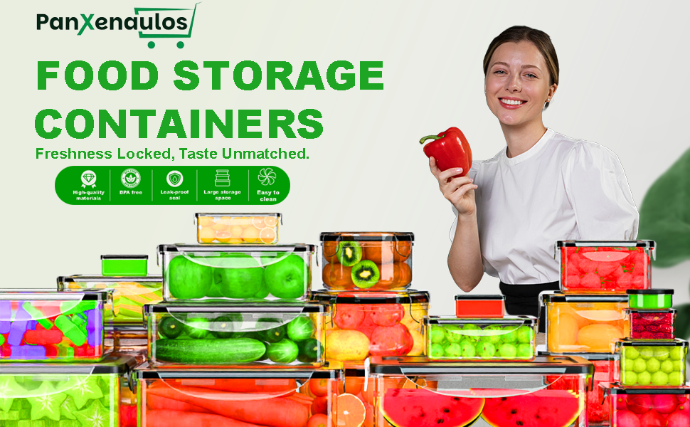 Food Storage Containers with lids