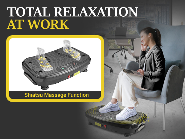 Vibration Plate Exercise Machine for Home Gym