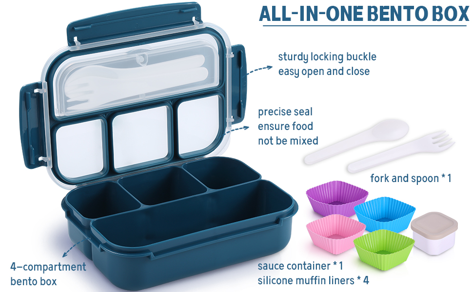 navy bento box
