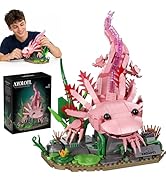 Axolotl Building Set, 998 PCS Axolotl Set for Adults &amp; Teens 14+, Compatible with LEGO Animals Co...