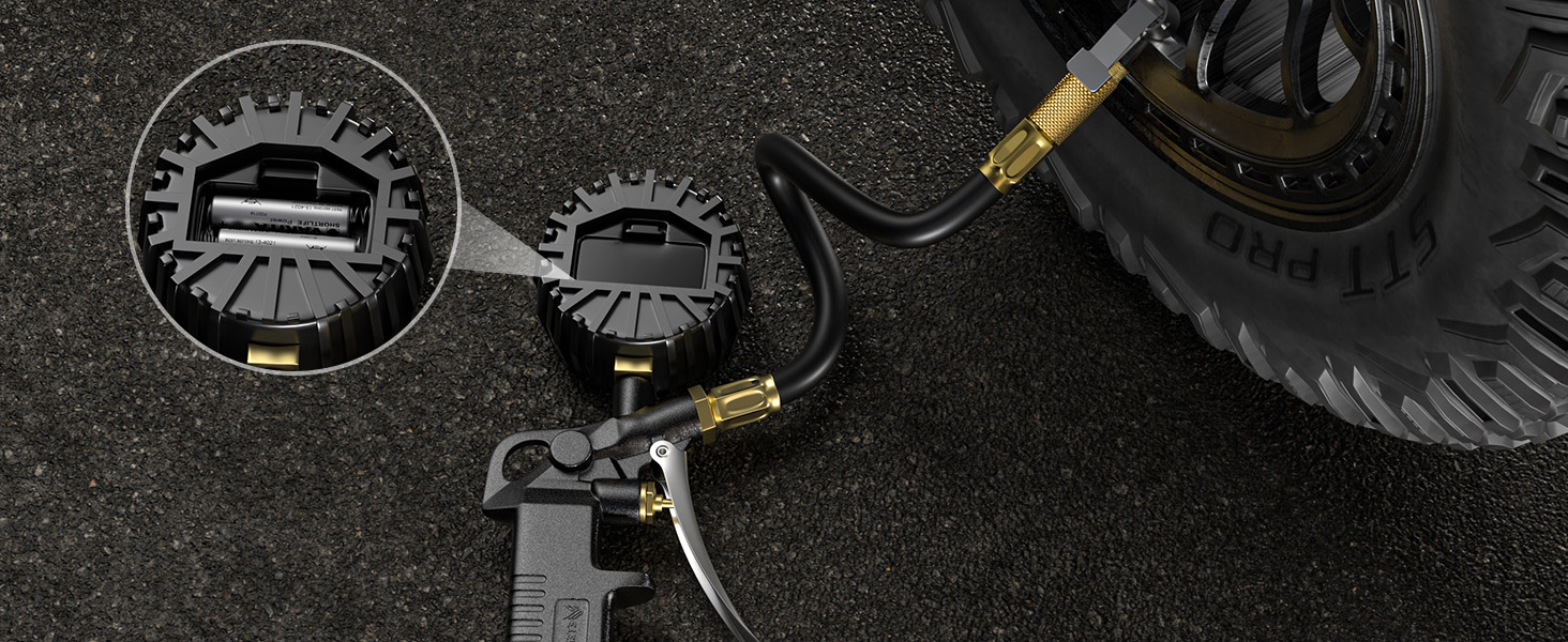 T500 tire pressure gauge
