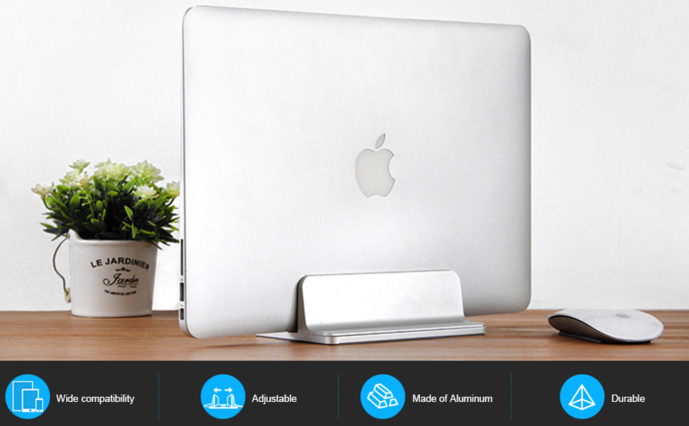 Vertical Laptop Stand Holder