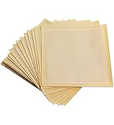 Visible Bakery Bags 100 Pcs - Wax Paper Food Grade Paper Bags with Window - Greaseproof Paper Bag...