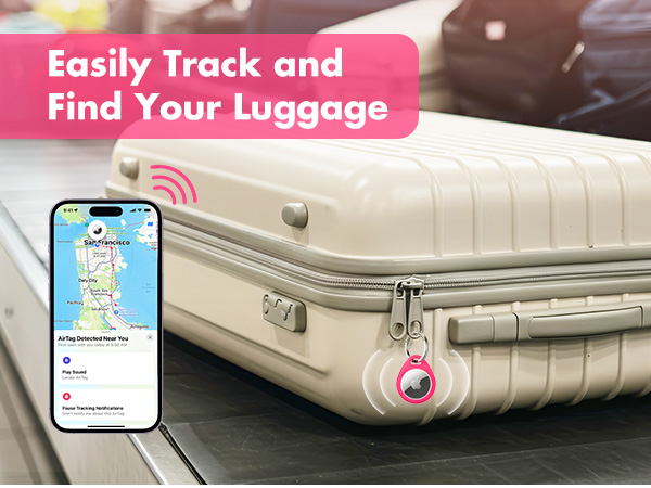 airtag keychain holder