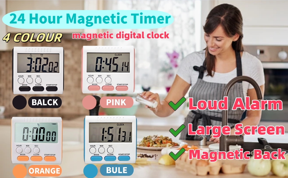 24 Hour Magnetic Timer with