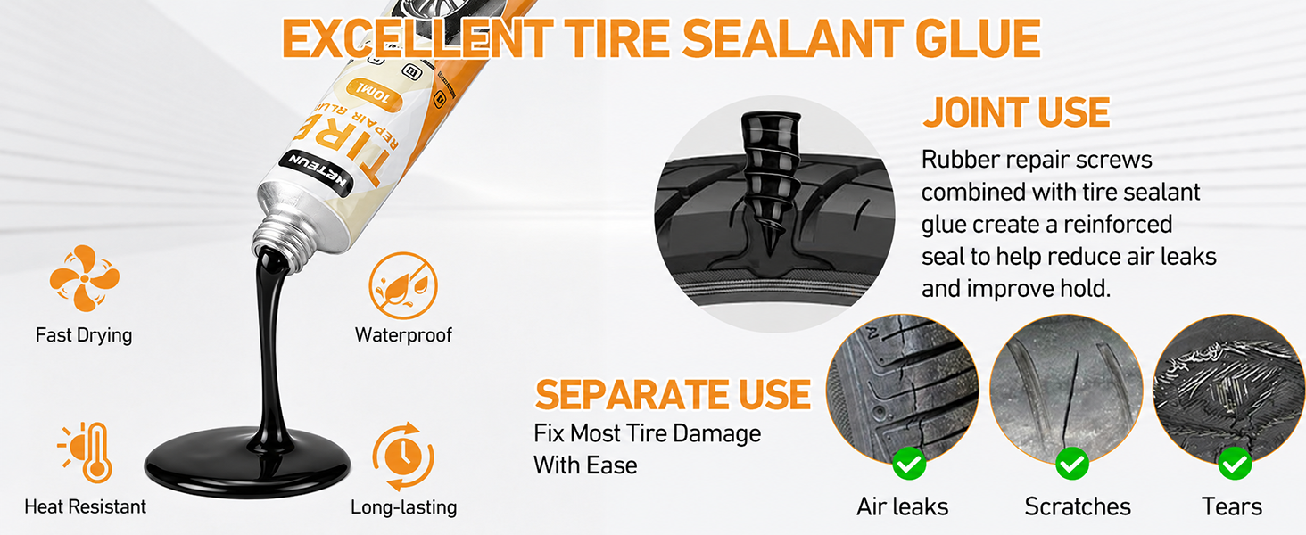 excellent tire sealant glue for tire damage