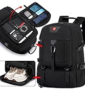 Travel Laptop Backpack, 45L Large Capacity Carry on Backpacks for Men