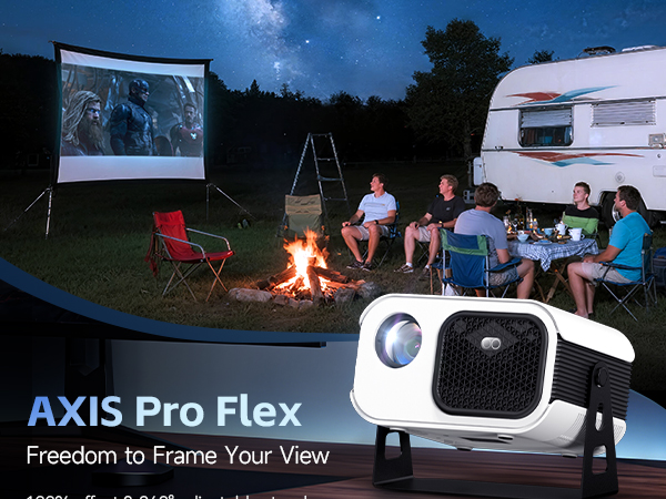 4K Projector with wifi and bluetooth