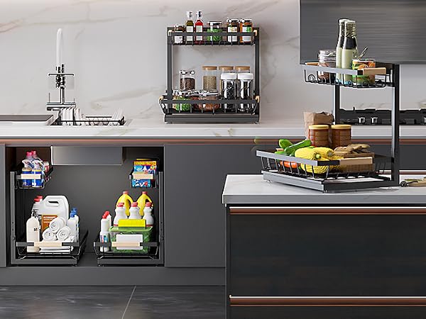under sink organizer
