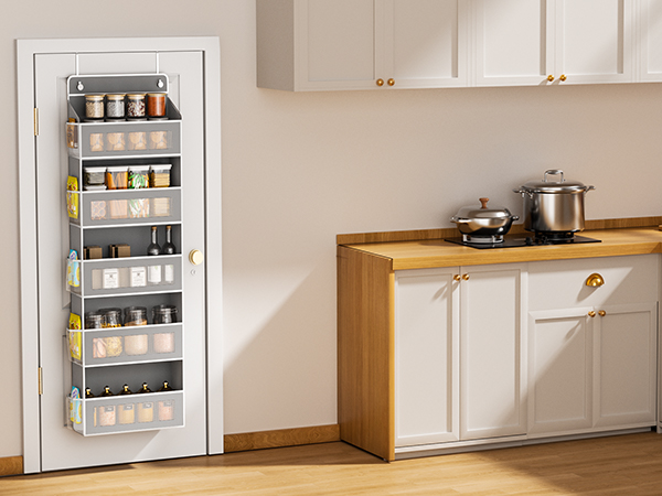 Over door organizer pantry