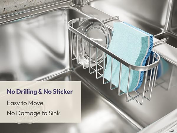 sink sponge holder for kitchen sink caddy sponge caddy for kitchen sink organizer