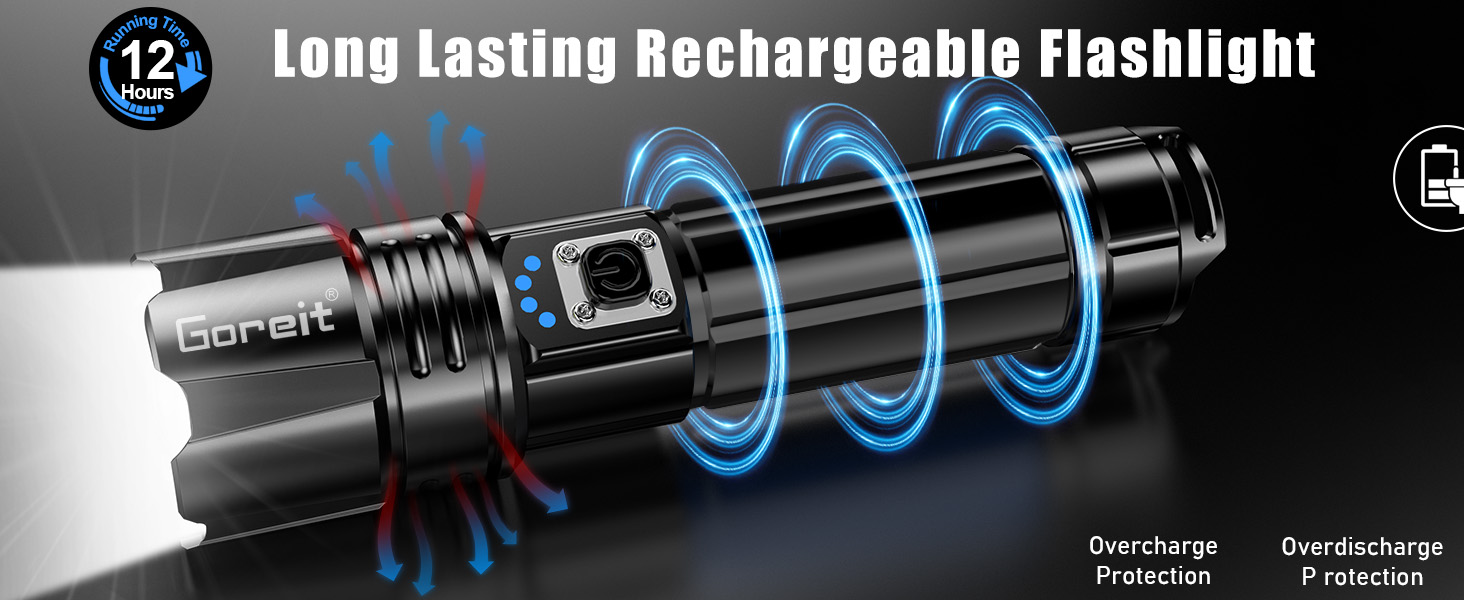 rechargeable flashlights
