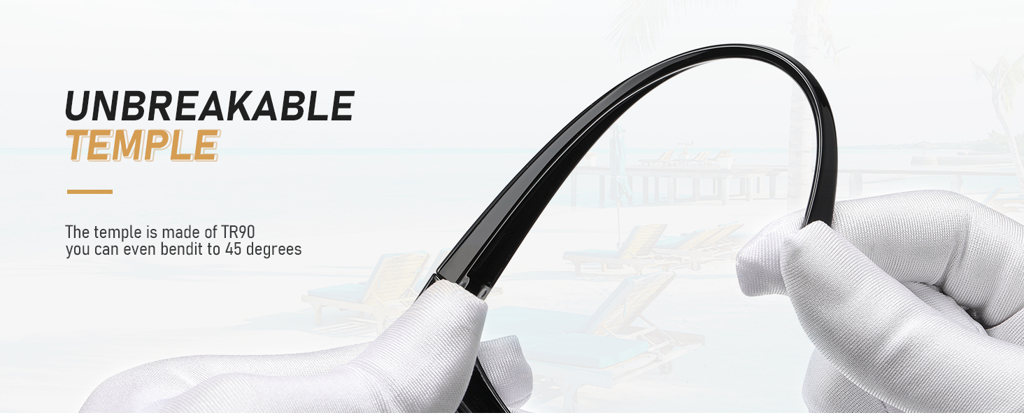 Polarized Sunglasses Fit Over Glasses for Men Women