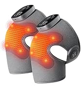 IKEEPFIT Knee Massager with Heat Vibration for Pain Relief MAXwarm 5.0[2026 Upgraded]-Heated Knee...