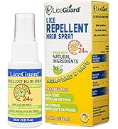 LiceGuard Lice Spray | Preventative Treatment for Lice, Eggs, and Nits | Promotes Lice-Free Hair ...