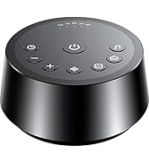 Color Noise Sound Machines with 25 Soothing Sounds Sleep White Noise Machine 32 Volume Levels 5 T...