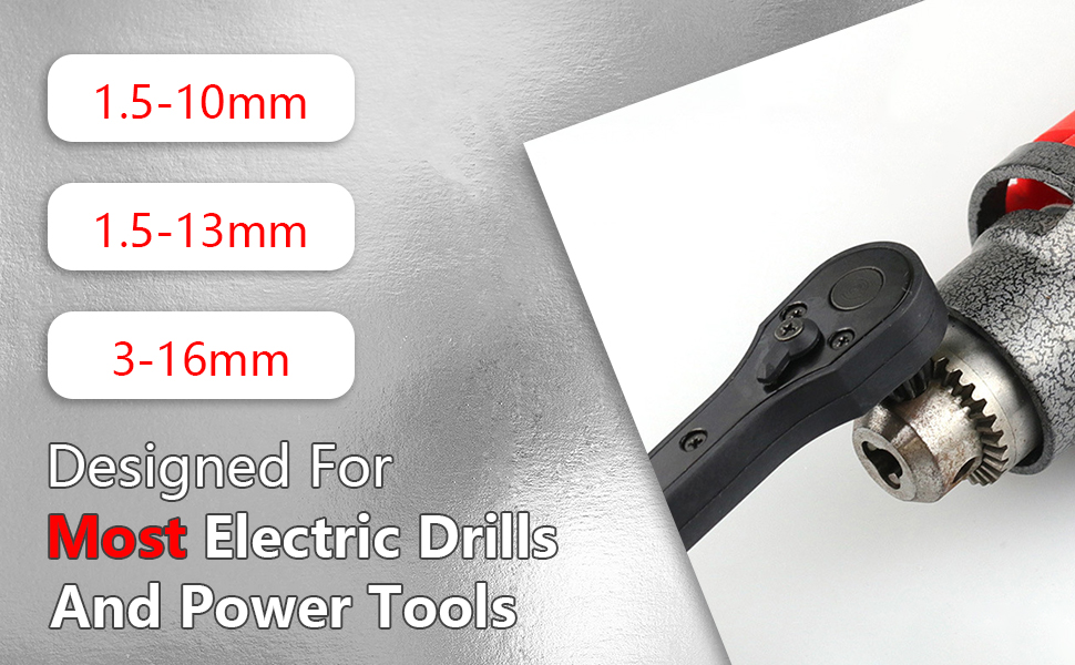 drill chuck ratchet wrench