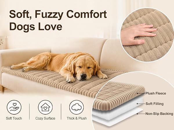 Soft, Fuzzy Comfort Dogs Love
