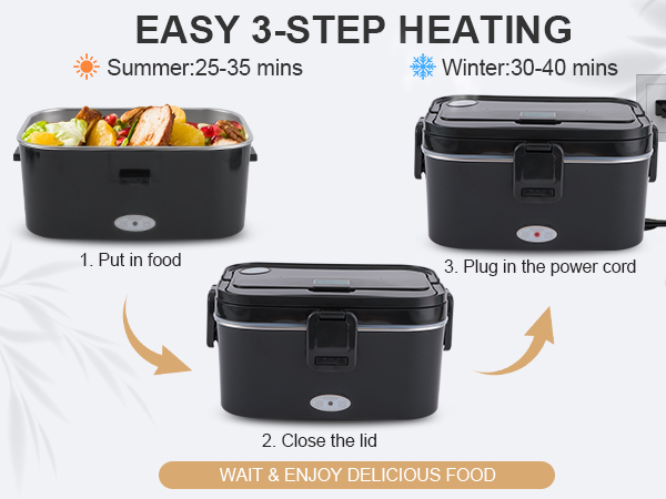 heated lunch box