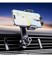 odbowuge Car Phone Holder Mount [Never Block Air Vents] Phone Holder Car Vent, with Extension Cli...