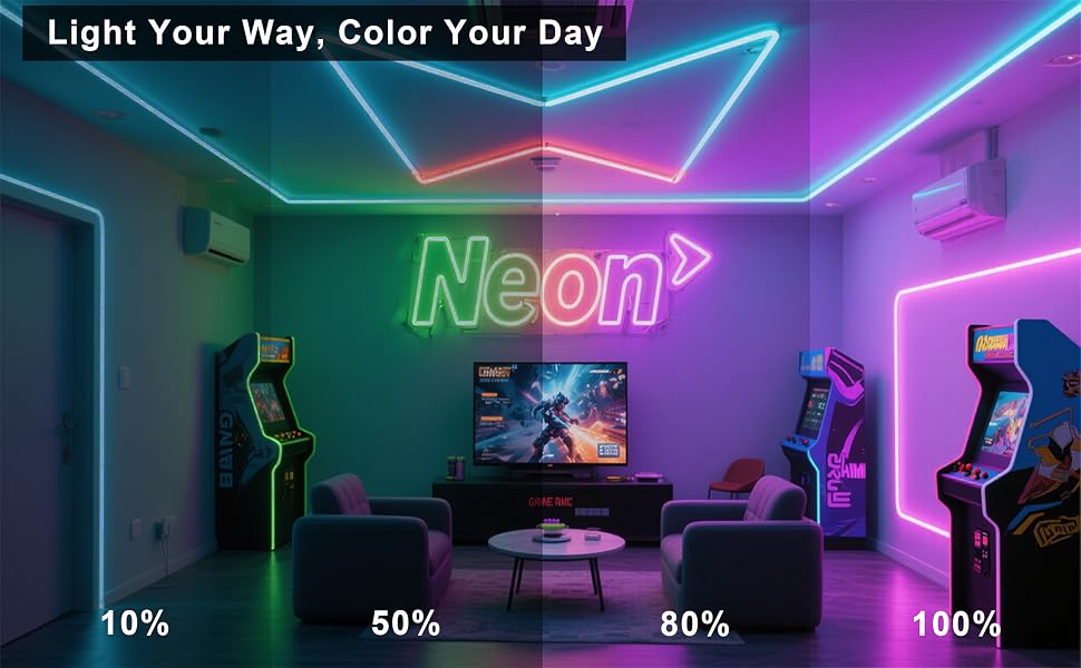 living room-neon