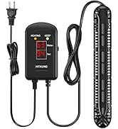 HiTauing Aquarium Heater, 300W Fish Tank Heater with LED Digital Display &amp; 5 Safety Protection, S...