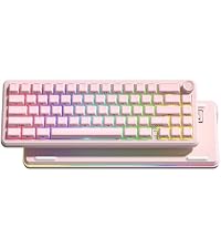Keymatic WK98 Foundation Mechanical Keyboard, Pink Creamy Gaming Keyboard