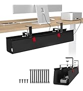 KEEGH No Drill Under Desk Cable Management Tray - 28