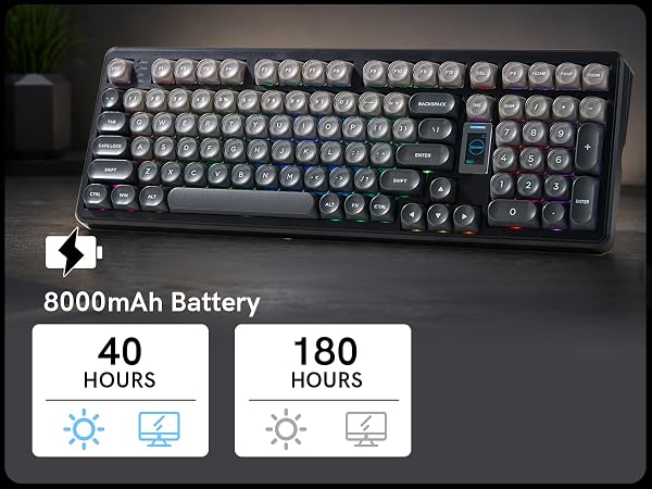 8000mAh Battery