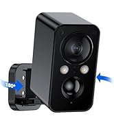 BECAMSO Security Cameras Wireless Outdoor Battery: 180° Horizontal Cameras for Home Security Batt...