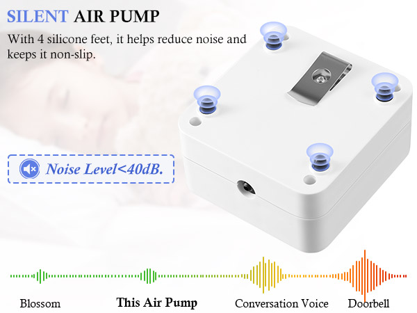 MB011-USB rechargeable aquarium aerator Silent-600