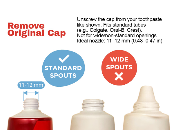 Remove original cap and compatibility