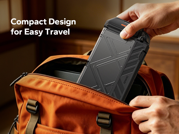 JEMDO Switch 2 Dockable Protective Case, Military-Grade Slim Cover with Shockproof Hard PC Shell