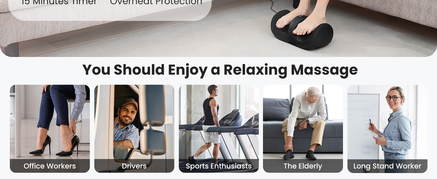 Nekteck Shiatsu Foot Massager FM12