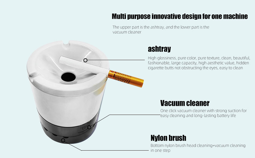 Vacuum Ashtray