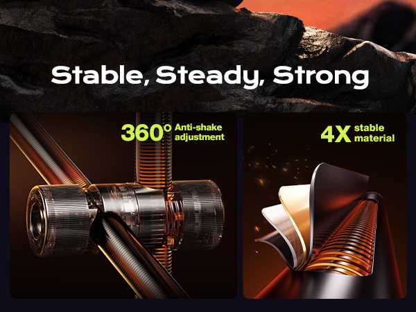 overhead light with phone holder